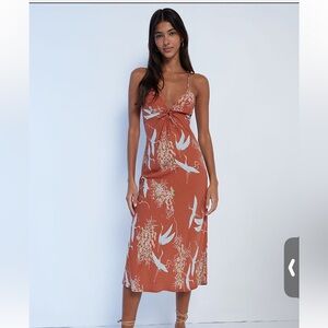 RVCA Billy Midi Dress